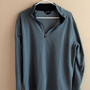 Mondetta Men's Charcoal Zip-Up Sweater